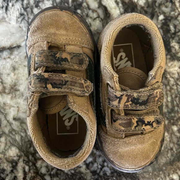 Camo Toddler Vans - Picture 2 of 2